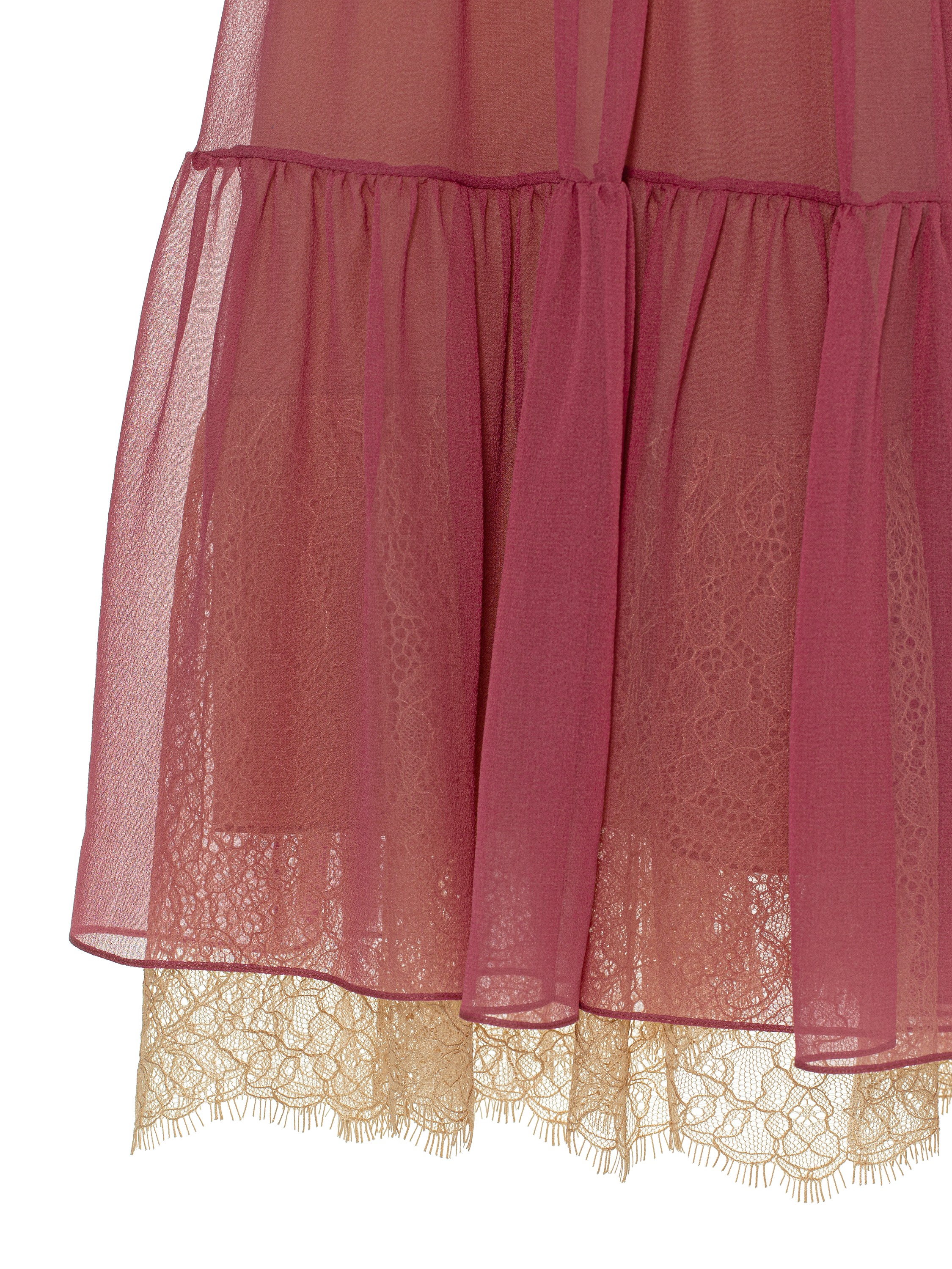 Летом новые кружева Polka Dot женские юбки темперамент шифон платья юбки