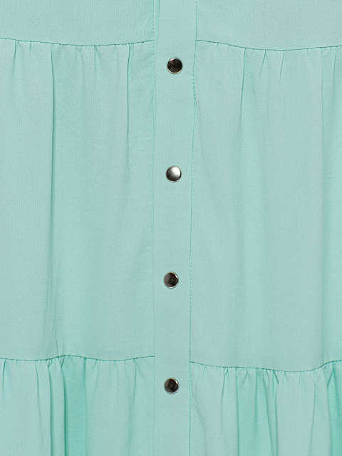 Мятная юбка-макси из хлопка с кружевом, 3 Мятная юбка-макси из хлопка с кружевом, 3