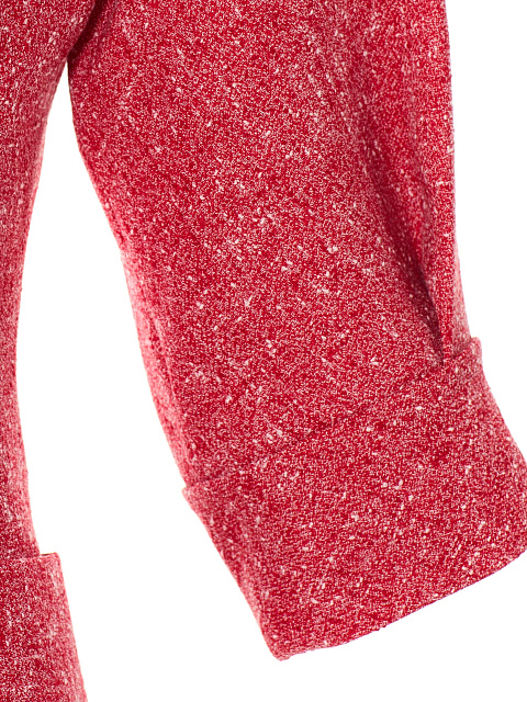 Красный костюм-двойка из твида, 4