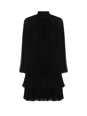 Платье-мини из шифона, 1