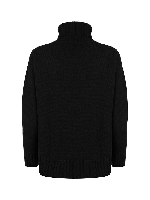 Черный кашемировый свитер со стразами, 2 Черный кашемировый свитер со стразами, 2