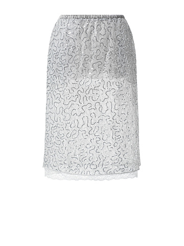 Серая юбка-миди, 2