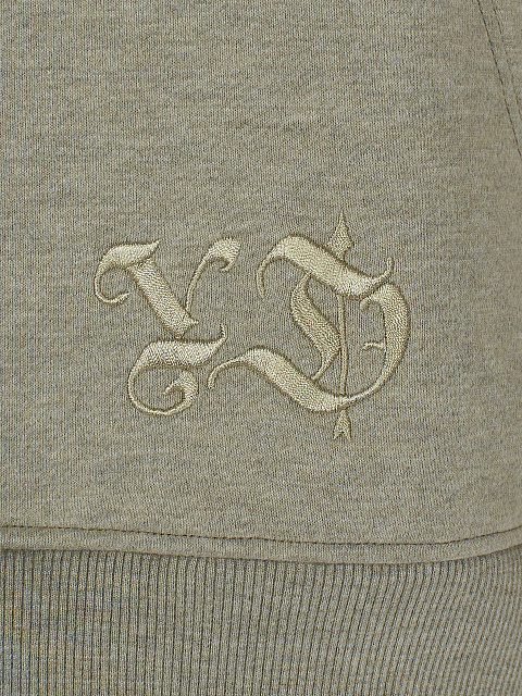 Трикотажный костюм цвета хаки с вышивкой в виде крестов, 6 Трикотажный костюм цвета хаки с вышивкой в виде крестов, 6