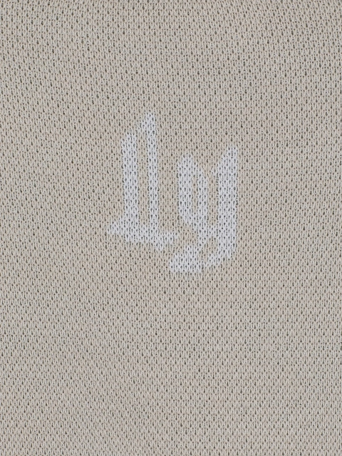 Бежевый вязаный комплект из свитера и юбки-мини с ландышами, 4