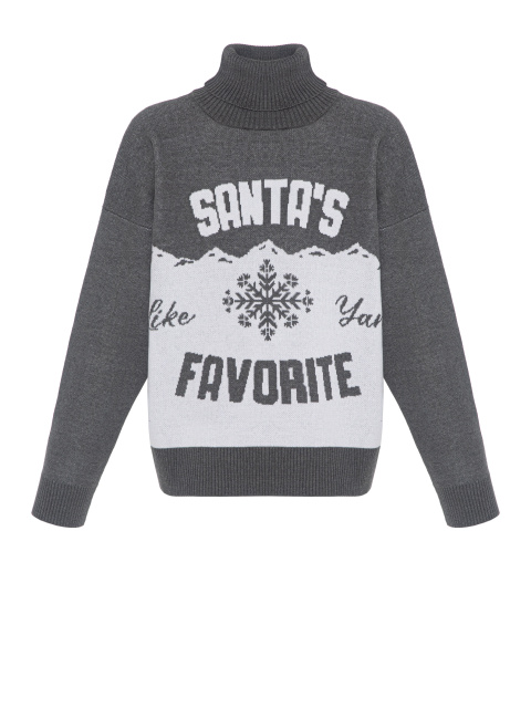 Серый свитер Santa\\\'s Favorite, 1
