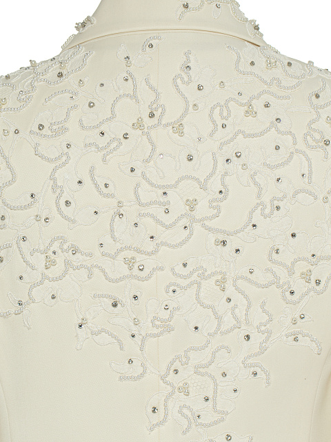 Костюм-тройка расшитый кружевом и жемчугом, 12