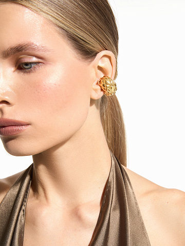 Кафф из позолоченного серебра, 1