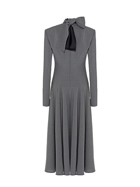 Платье-миди из шерсти, 5