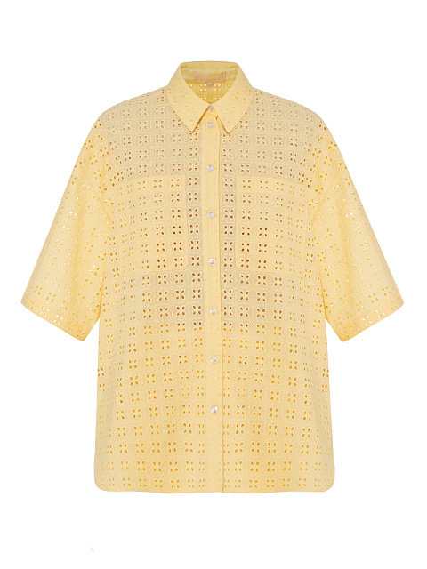 Желтая рубашка из хлопка, 1 Желтая рубашка из хлопка, 1