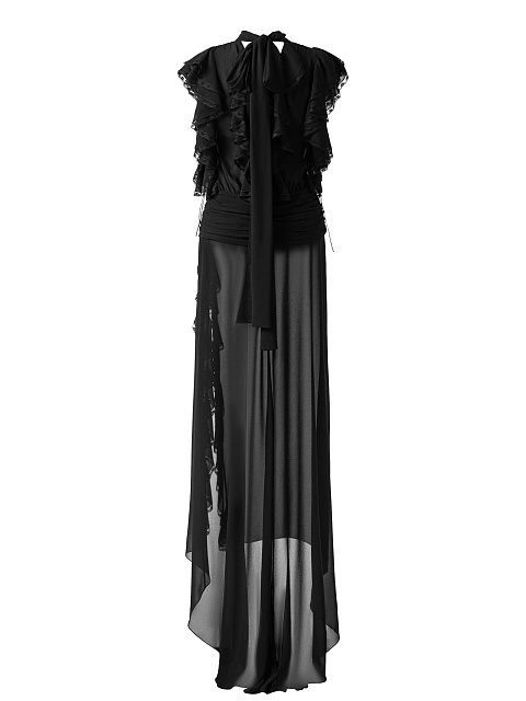 Платье-макси из шифона, 2