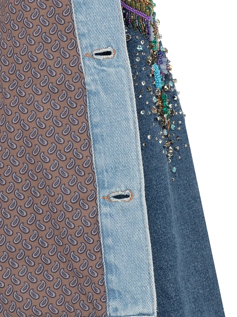 Объемная джинсовка с вышивкой, 5