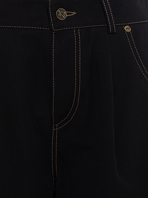 Черные джинсы на высокой талии, 3