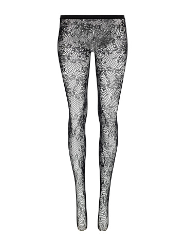 Черные кружевные колготки, 1