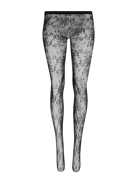 Черные кружевные колготки, 1