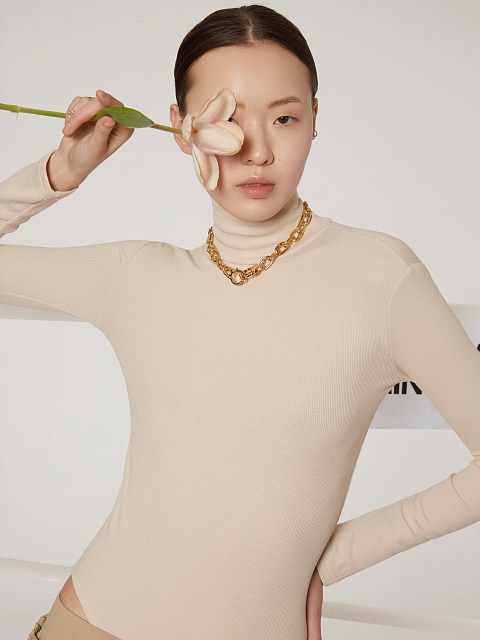 Колье в виде наручников из серебра с позолотой, 3