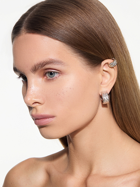 Кафф "Dragon" из белого золота, 4