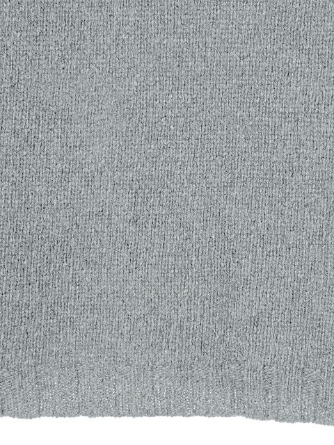 Серый кашемировый свитер с воротом, 3