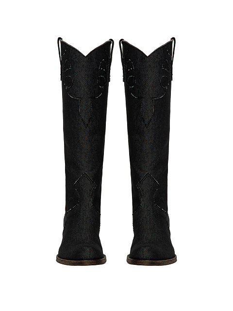 Казаки из темно-серого денима, 2