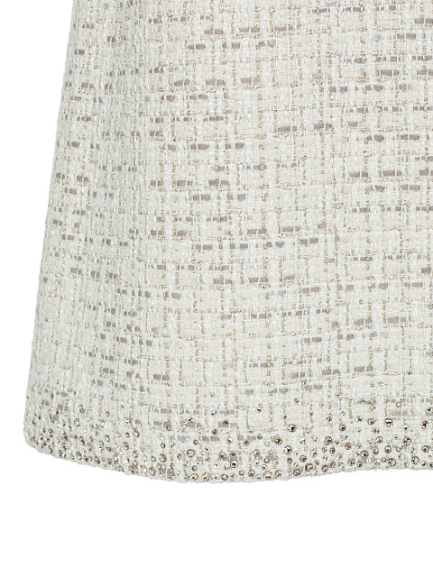 Платье-мини из твида , 4