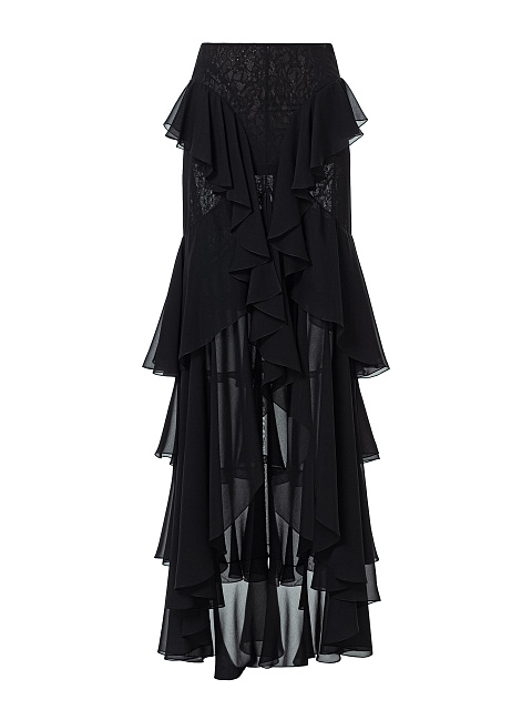 Черная юбка-макси, 1