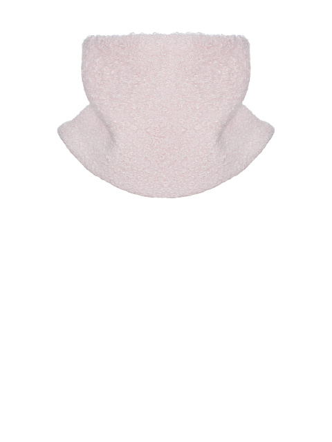 Светло-розовый воротник-шарф на молнии, 2