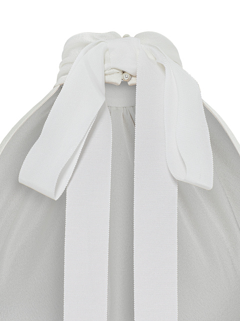 Белое платье-макси, 4