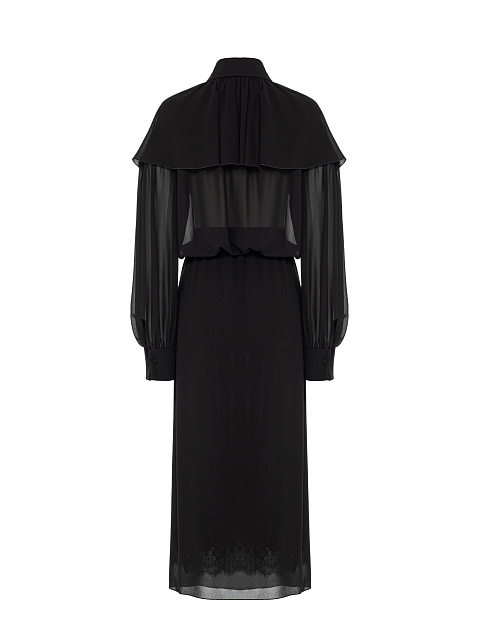 Черное платье-миди, 3