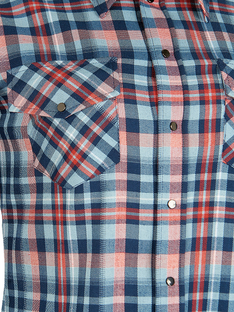 Красно-синяя рубашка в клетку, 3