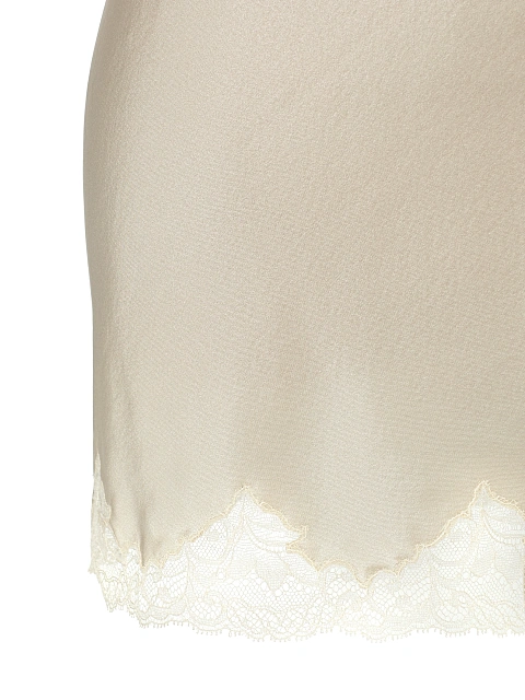 Бежевое кружевное платье-мини на запах с бахромой, 6 Бежевое кружевное платье-мини на запах с бахромой, 6