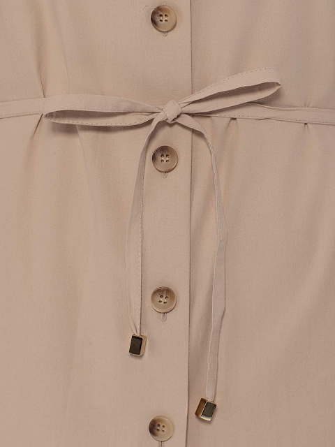 Бежевая хлопковая рубашка, 4 Бежевая хлопковая рубашка, 4