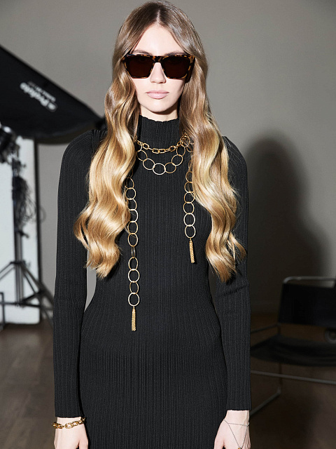 Колье-цепь из позолоченного серебра, 2 Колье-цепь из позолоченного серебра, 2