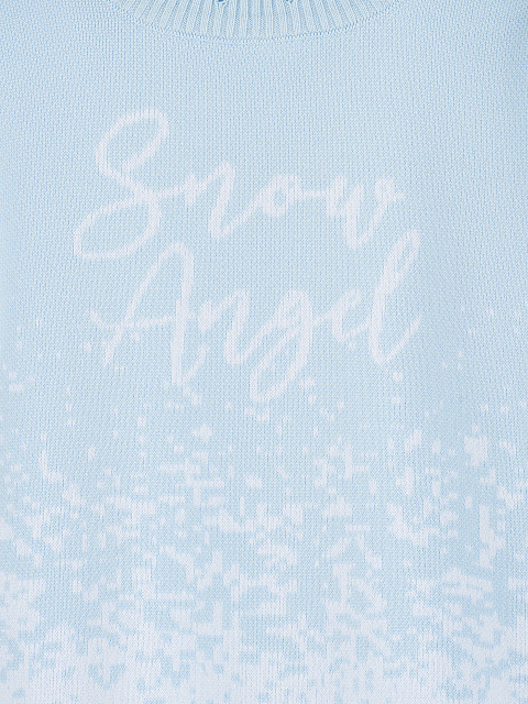 Голубой свитер Snow Angel, 3 Голубой свитер Snow Angel, 3