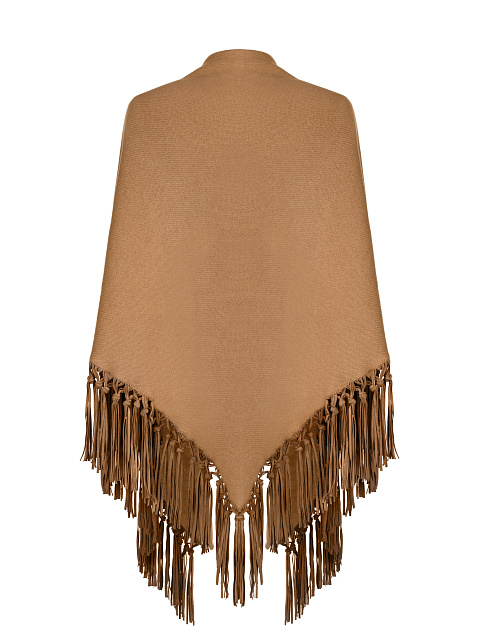 Светло-коричневый кашемировый платок, 2 Светло-коричневый кашемировый платок, 2