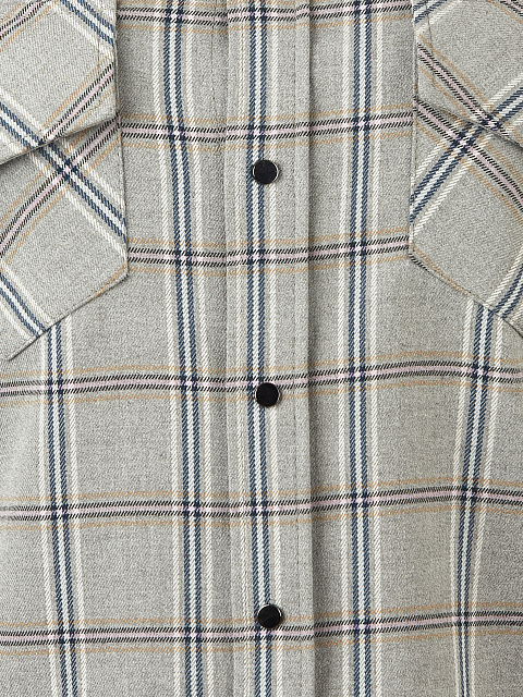 Светло-серая рубашка в клетку, 3 Светло-серая рубашка в клетку, 3