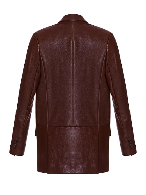 Бордовый жакет из кожи, 2 Бордовый жакет из кожи, 2