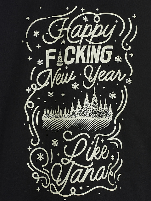 Укороченный черный лонгслив с принтом, 3 Укороченный черный лонгслив с принтом, 3