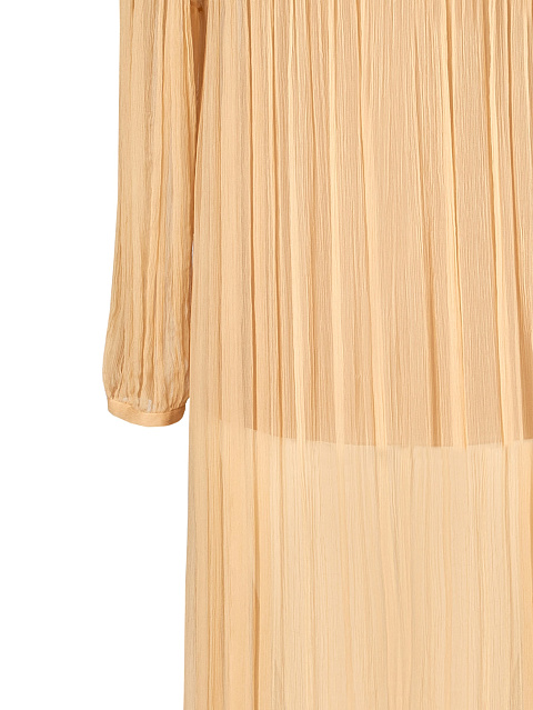 Персиковое шифоновое платье-макси, 3 Персиковое шифоновое платье-макси, 3