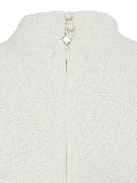 Платье-мини с вышивкой из кружева, 7