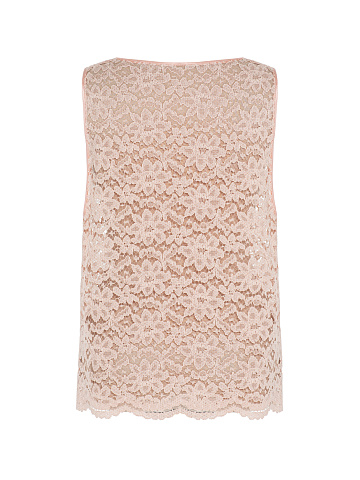 Персиковый топ из кружева, 2