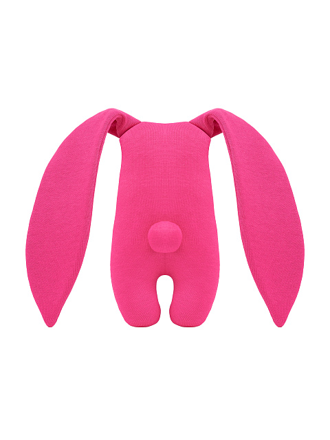 Игрушка "Заяц" ярко-розовая, 2