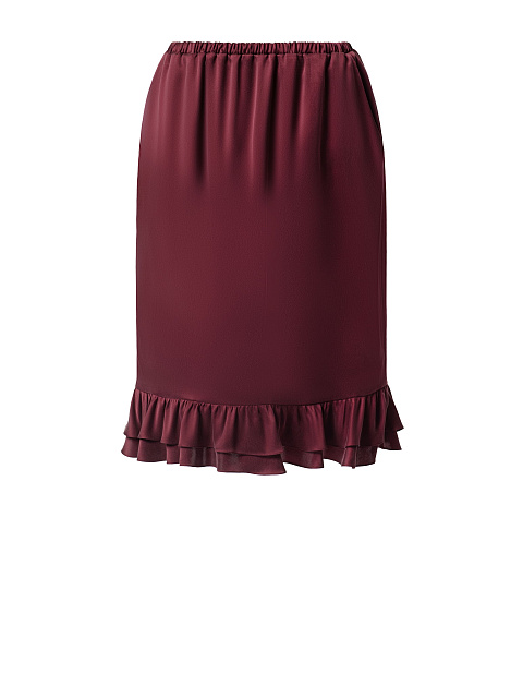 Юбка-миди из шелка, 1