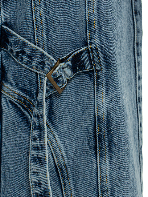 Синие джинсы-карго с ремнями, 5 Синие джинсы-карго с ремнями, 5