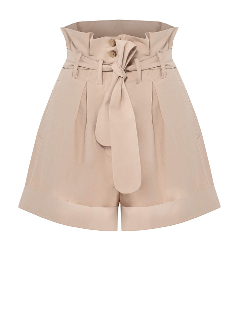 Бежевые хлопковые шорты, 1