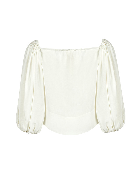 Белый хлопковый топ, 2