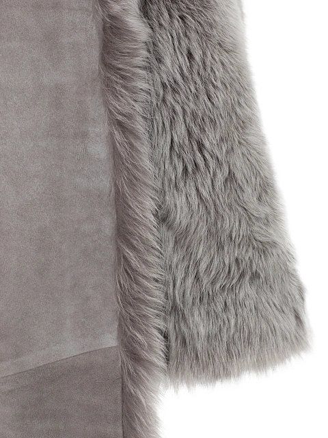 Длинная шуба из меха тосканы, 10