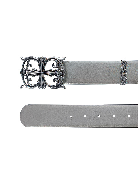 Серебряный ремень из кожи, 2