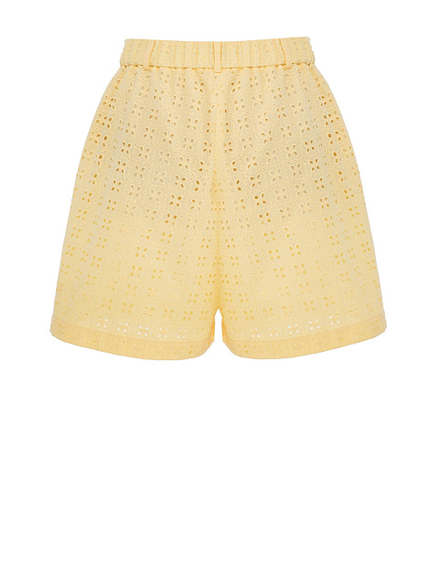Желтые шорты из хлопка, 3