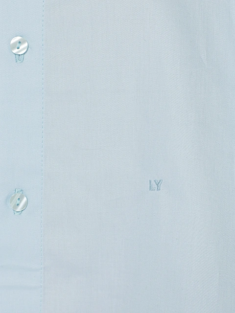 Голубая рубашка из хлопка, 4 Голубая рубашка из хлопка, 4