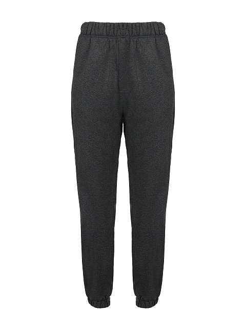 Серый трикотажный костюм с вышивкой в виде крестов, 3