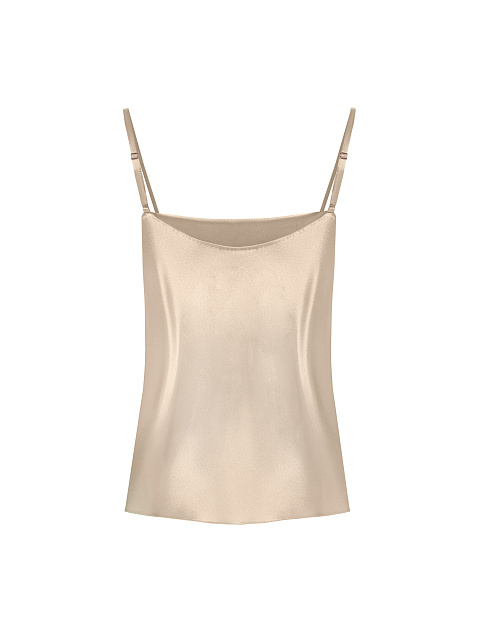 Бежевый топ из шелка, 2 Бежевый топ из шелка, 2